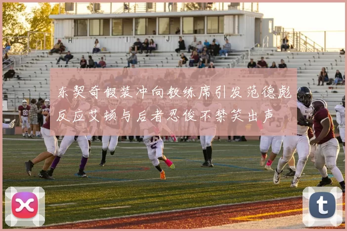 东契奇假装冲向教练席引发范德彪反应艾顿与后者忍俊不禁笑出声